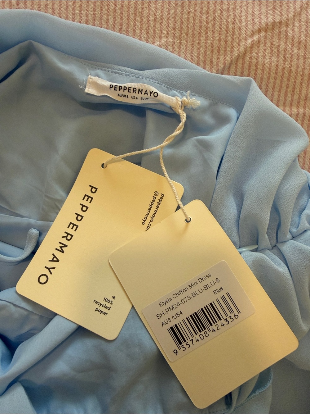 Peppermayo Backless Halter Mini Dress - Picture 2 of 3